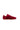 Burgundy Velvet and Leather Sneakers with Side Zips — view 2