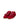 Burgundy Velvet and Leather Sneakers with Side Zips