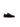 Black Velvet and Leather Sneakers with Side Zips — view 2