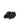 Black Velvet and Leather Sneakers with Side Zips