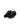 Black Suede Sneakers with Contrast Sole