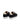 BAMBURI BA0077-01 black suede sneakers, rear view