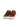 Brown Leather Platform Sneakers