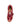 Burgundy Suede and Textile Chunky Sneakers — view 4