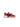 Burgundy Suede and Textile Chunky Sneakers — view 2
