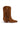 Botas Cowboy em Camurça Castanha com Franjas