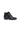 Black Leather Pointed Ankle Boots with Buckles — view 2