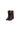Botas western em pele castanha com franjas