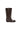 Brown Leather Tall Biker Boots with Studs — view 2