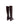 Brown Croc-Embossed Leather Knee-High Boots — view 5
