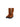 Camel Leather Chunky-Sole Ankle Boots