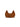 Camel Suede Crescent Bag with Logo Charm — view 3