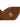 Braune Halbmondtasche aus Wildleder mit Logo-Charm — Ansicht 7