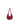 Bordeaux Patent Leather Crescent Shoulder Bag — view 1