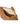 Camel Leather Studded Shoulder Bag — view 3