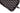 Black Fur-Effect Collar with Satin Ties — view 3