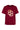 T-Shirt Bordô com Logótipo Monograma Dourado
