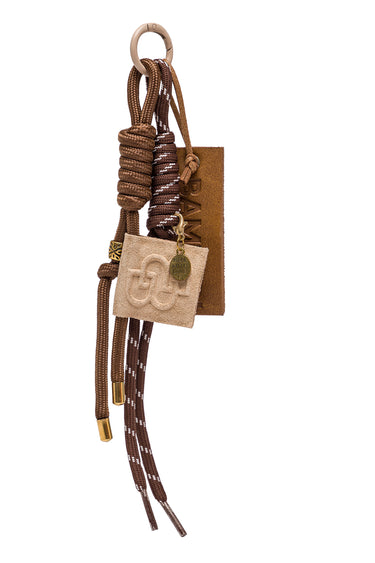 Camel Bag Charm with Braided Cords — view 1