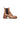 Camel pele com salto Botins Chelsea