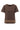 Castanho com tachas logo T-shirt