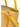 Raffia Tote Bag with Yellow Leather Handles