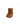 BE0045-03 — Camel suede platform boots with fringe — angled front view