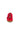 Red Suede and Leather Sneakers with Gold Charms — view 3