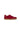 Burgundy Leather Sneakers with Chain-Detail Laces — view 2