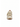 BAMBURI BA0082-00 beige leather sneakers with cream and gold laces, front view