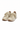 BAMBURI BA00820-00 beige leather sneakers with cream and gold laces, perspective view