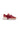 Burgundy Suede and Textile Chunky Sneakers — view 2