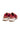 Burgundy Suede and Textile Chunky Sneakers — view 5