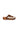 Cow-Print Pony Hair Platform Clogs with Fringe — view 2
