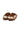 Cow-Print Pony Hair Platform Clogs with Fringe — view 1