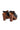 Black Leather Platform Slingback Clogs with Studs — view 5