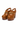 Camel Leather Platform Clogs with Back Strap and Studs