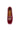 Burgundy Patent Leather Heeled Loafers with Gold Chain — view 4