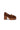 Brown Suede Platform Loafers with Tassels — view 2