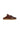 Brown Leather and Textile Low-Top Sneakers — view 2
