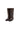 Brown Leather Tall Biker Boots with Studs — view 1