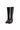 Black Leather Knee-High Boots with Studs — view 1