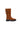 Camel Leather Ankle Boots with Chunky Sole — view 2