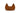 Camel Suede Crescent Bag with Logo Charm — view 3