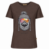 Brown T-Shirt with Monkey Graphic and Embellishments