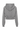 BAMBURI BT0014-018 grey cropped hoodie, back view