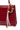 Bordeaux Bag Charm with Logo and Tassels — view 2