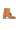 Fringed Suede Ankle Boots in Caramel