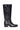 Black Leather Harness Boots