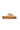 Raffia Platform Slide in Tan Canvas